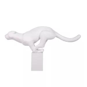 ESCULTURA PANTERA SPEED VERMELHA